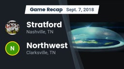 Recap: Stratford  vs. Northwest  2018