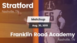 Matchup: Stratford vs. Franklin Road Academy 2019