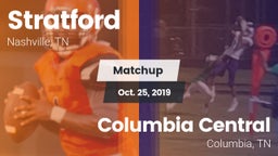 Matchup: Stratford vs. Columbia Central  2019