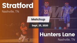 Matchup: Stratford vs. Hunters Lane  2020