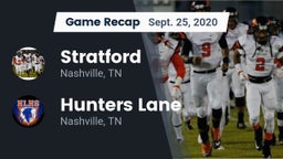 Recap: Stratford  vs. Hunters Lane  2020