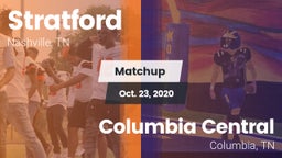 Matchup: Stratford vs. Columbia Central  2020