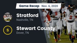Recap: Stratford  vs. Stewart County  2020
