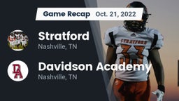 Recap: Stratford  vs. Davidson Academy  2022