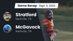 Recap: Stratford  vs. McGavock  2022