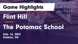 Flint Hill  vs The Potomac School Game Highlights - Feb. 16, 2022