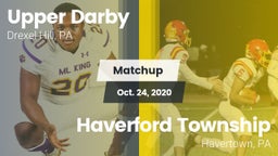 Matchup: Upper Darby High vs. Haverford Township  2020