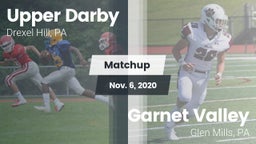 Matchup: Upper Darby High vs. Garnet Valley  2020