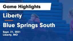 Liberty  vs Blue Springs South  Game Highlights - Sept. 21, 2021