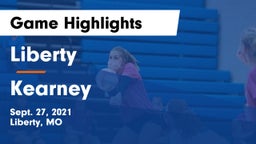 Liberty  vs Kearney  Game Highlights - Sept. 27, 2021