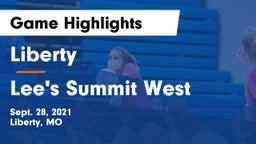 Liberty  vs Lee's Summit West  Game Highlights - Sept. 28, 2021