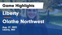 Liberty  vs Olathe Northwest  Game Highlights - Aug. 27, 2022