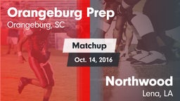 Matchup: Orangeburg Prep vs. Northwood  2016