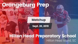 Matchup: Orangeburg Prep vs. Hilton Head Preparatory School 2019