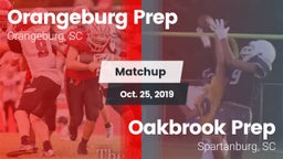 Matchup: Orangeburg Prep vs. Oakbrook Prep  2019