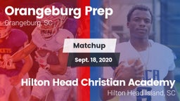 Matchup: Orangeburg Prep vs. Hilton Head Christian Academy  2020