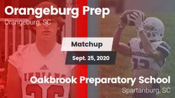 Matchup: Orangeburg Prep vs. Oakbrook Preparatory School 2020