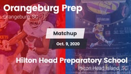 Matchup: Orangeburg Prep vs. Hilton Head Preparatory School 2020