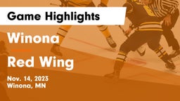 Winona  vs Red Wing  Game Highlights - Nov. 14, 2023