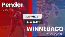 Matchup: Pender vs. WINNEBAGO 2017