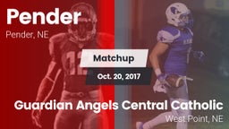 Matchup: Pender vs. Guardian Angels Central Catholic 2017