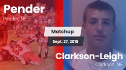 Matchup: Pender vs. Clarkson-Leigh  2019