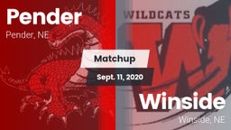 Matchup: Pender vs. Winside  2020
