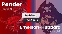 Matchup: Pender vs. Emerson-Hubbard  2020