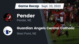 Recap: Pender  vs. Guardian Angels Central Catholic 2022