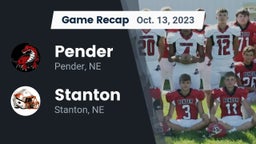 Recap: Pender  vs. Stanton  2023