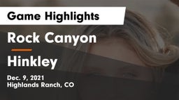Rock Canyon  vs Hinkley Game Highlights - Dec. 9, 2021