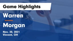 Warren  vs Morgan  Game Highlights - Nov. 20, 2021