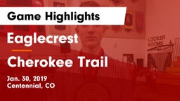 Eaglecrest  vs Cherokee Trail  Game Highlights - Jan. 30, 2019