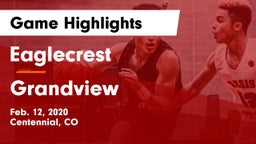 Eaglecrest  vs Grandview  Game Highlights - Feb. 12, 2020