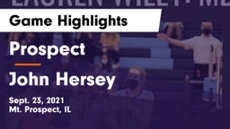 Prospect  vs John Hersey  Game Highlights - Sept. 23, 2021