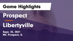 Prospect  vs Libertyville  Game Highlights - Sept. 25, 2021