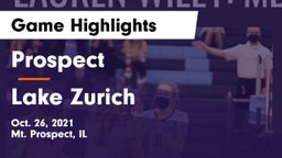Prospect  vs Lake Zurich  Game Highlights - Oct. 26, 2021