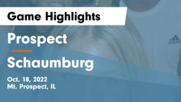 Prospect  vs Schaumburg  Game Highlights - Oct. 18, 2022