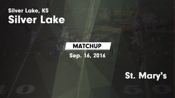 Matchup: Silver Lake High vs. St. Mary's 2016