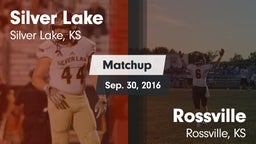 Matchup: Silver Lake High vs. Rossville  2016