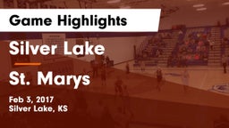 Silver Lake  vs St. Marys  Game Highlights - Feb 3, 2017