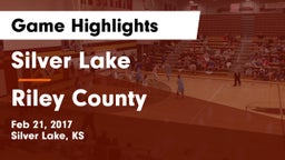 Silver Lake  vs Riley County  Game Highlights - Feb 21, 2017