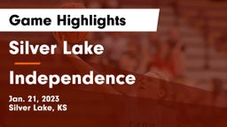 Silver Lake  vs Independence  Game Highlights - Jan. 21, 2023