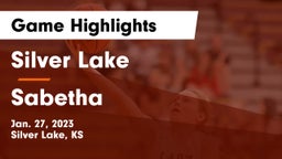 Silver Lake  vs Sabetha  Game Highlights - Jan. 27, 2023