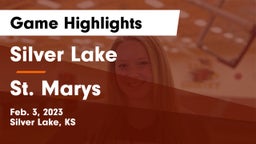 Silver Lake  vs St. Marys  Game Highlights - Feb. 3, 2023