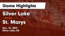Silver Lake  vs St. Marys  Game Highlights - Dec. 15, 2023