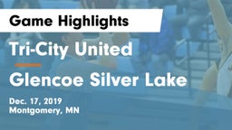 Tri-City United  vs Glencoe Silver Lake  Game Highlights - Dec. 17, 2019
