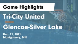 Tri-City United  vs Glencoe-Silver Lake  Game Highlights - Dec. 21, 2021