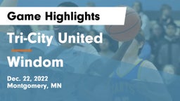 Tri-City United  vs Windom  Game Highlights - Dec. 22, 2022