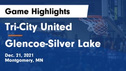 Tri-City United  vs Glencoe-Silver Lake  Game Highlights - Dec. 21, 2021